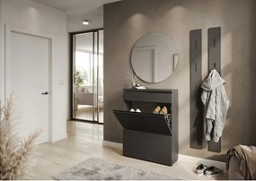 Pantofar gri antracit 80x107x29 cm Baldone – Germania