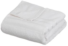 Prosop alb din bumbac din frotir 70x140 cm Simple – Casa Selección