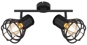 Globo 15388-2 - Lampă spot CLASTRA 2xE27/40W/230V