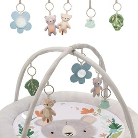 KINDERKRAFT - Saltea de joacă pentru copii COZYPLAY, gri