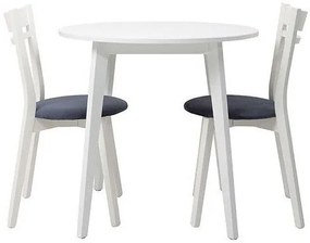 Set de mese Boston 365 76cm, 24 kg, Numărul de locuri: 2, Rotund, Stil: Scandinav, Lemn: Fag