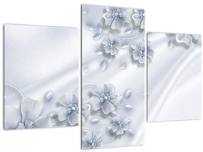 Tablou - Design flori (90x60 cm)