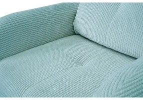 Fotoliu tapițat CLOUDY, turcoaz