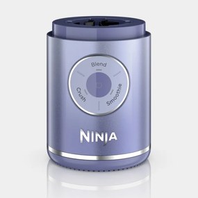 Blender portabil Ninja Blast Max BC251EUGY, 14.4W, 11.1V, 570 ml, 19000 rpm, Zdrobire gheata, Pana la 25 de cicluri, Fara BPA, Gri