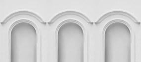 Fototapet, Forest Vaults, White, Rebel Walls