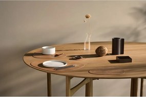 Suport pentru farfurii din piele ecologică 37x44 cm Curve L Nupo – LIND DNA