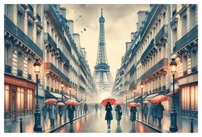 Tablou Paris într-o zi ploioasă