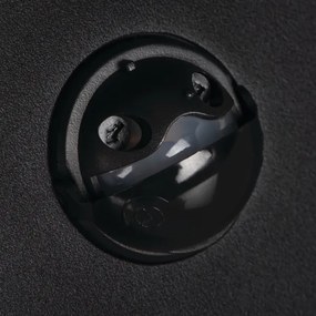 Kanlux 45819 - XERTO Lampă LED de perete pentru exterior cu senzor, 20 W, 230 V, IP44, neagră