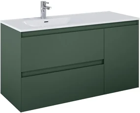 Elita Split dulap 120x45.8x63.5 cm sub chiuveta pe perete verde RE011206257010