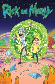 Poster Rick & Morty - Portal, (61 x 91.5 cm)