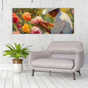 Tablou - Grădinar (120x50 cm)