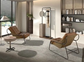 Masuta rotunda LUX Walnut