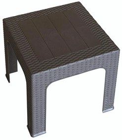 Măsuță laterală pentru grădină Zanjar (maro) . 1116566