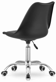 Scaun de birou negru PANSY
