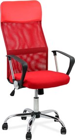 Scaun de birou OFF 907 rosu