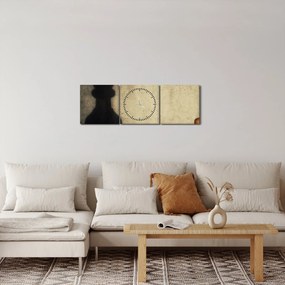 Tablou - Șah 2 (cu ceas) (90x30 cm)