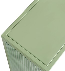 Bufet modern cu două uși, Verde | Aosom Romania