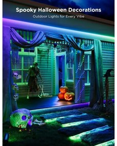 Bandă de exterior Govee Outdoor Pro SMART RGBICWW LED 10m Wi-Fi IP65