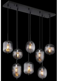 Lustră pe cablu Globo 15215-8 ATTILA 8xE14/40W/230V