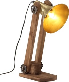 vidaXL Lampă de birou 25 W, alamă antichizată, 23x13x52 cm, E27