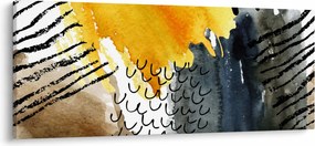 Tablou - Acuarelă abstractă (120x50 cm)