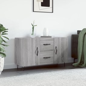 vidaXL Dulap, gri sonoma, 100x36x60 cm, lemn compozit