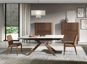 Scaun deosebit design LUX Walnut