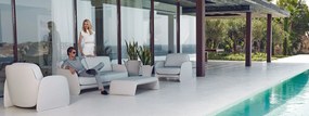 Fotoliu de exterior / interior design modern premium PEZZETTINA LOUNGE CHAIR 56010 Vondom