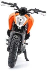 Macheta Motocicleta Bburago 1:18 KTM 250 Duke Portocaliu, BB51030-51083