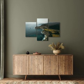 Tablou - Stânci în ocean (90x60 cm)