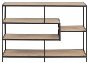 Bibliotecă SARON stejar/negru