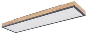 Plafoniera LED cu aspect lemn design dreptunghiular DORO 24W