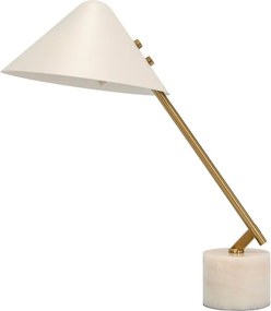 Lampa de masa din otel cu baza din marmura Contemporary