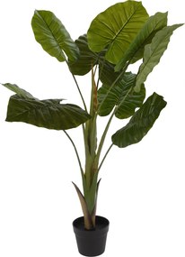 Planta artificiala de interior ALOCASIA WENTII, inalta, 110 cm