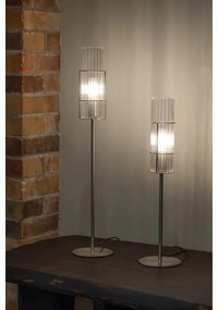 Lampă de masă TUBO 1xE14/40W/230V 50 cm crom lucios/transparent Markslöjd 108557