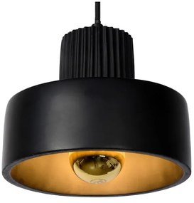 Lustră pe cablu OPHELIA 1xE27/40W/230V d. 20 cm neagră Lucide 20419/20/30