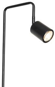 Lampă de podea modernă neagră reglabilă - Java
