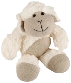 Oaie de pluș Barunka 33,5 cm, crem