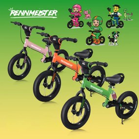 Rennmeister Bicicletă fără pedale pentru copii QUIDO, de la 3 ani, verde