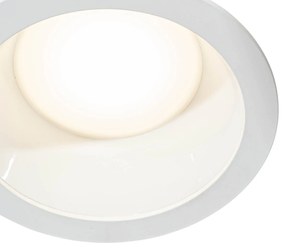 Set van 6 inbouwspots wit incl. LED 3000K-5000K - Elias