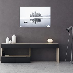 Tablou - A fost alb (90x60 cm)