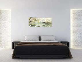 Tablou - Lac Chinezesc (120x50 cm)