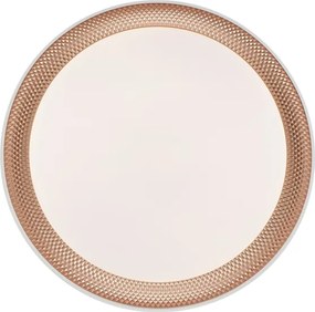 Brilliant - Plafonieră LED dimabilă WALDO LED/24W/230V alb/aur roz + telecomandă