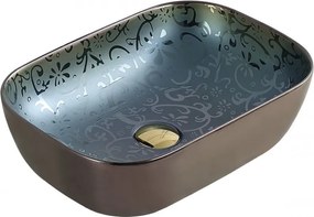 Mexen Rita chiuvetă de blat 45 x 32 cm, verde - 21084556