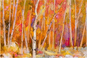 Tablou - Pădurea toamna (90x60 cm)