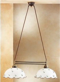 Lustră pe cablu NONNA 2xE27/75W/230V Kolarz 731.82.71