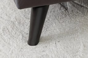 Pat dublu tapitat design modern Sixties 160x200cm, gri inchis A-6540995 VC