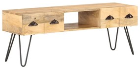 vidaXL Comodă TV, 120x35x45 cm, lemn masiv de mango