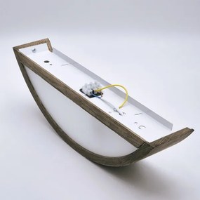 Aplică LED Brilagi CARVALHO 1xE27/60W/230V nuc stejar