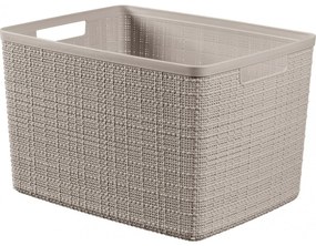 Curver Coș Jute L 20 l, gri